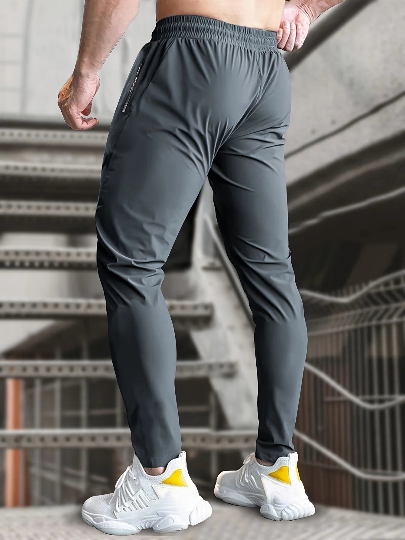 Calça Jogging Masculina com Alta Elasticidade