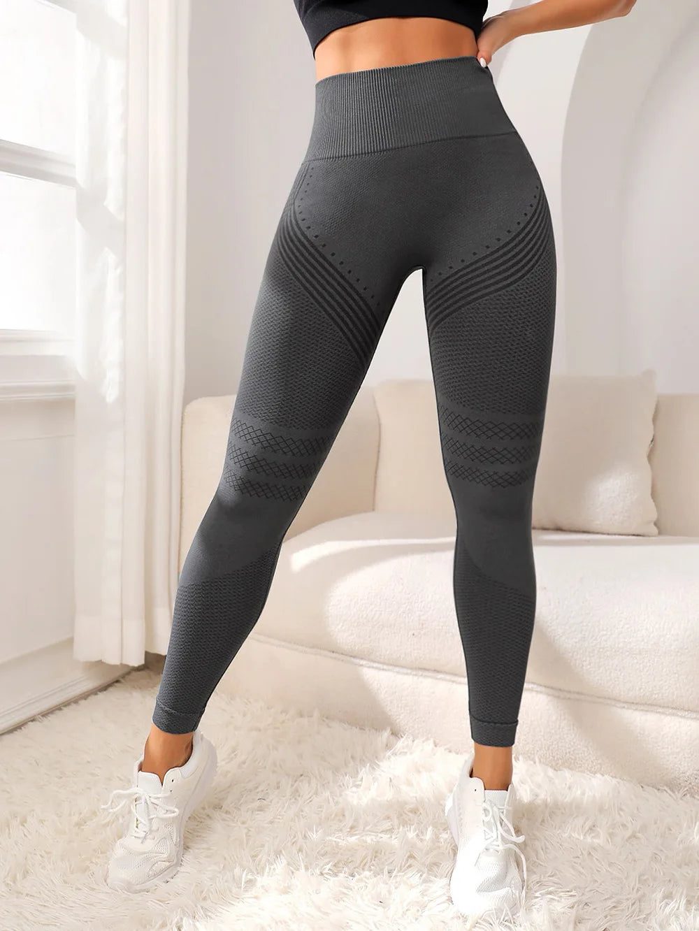 Legging para treino sem costura e levanta bumbum