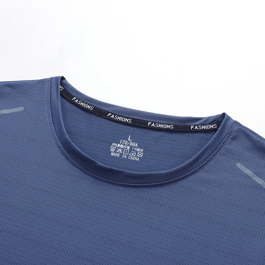 Regata-masculina-toque-frio-poliéster-azul-intentus