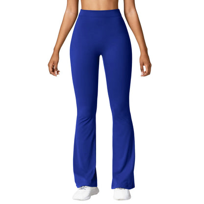 Calça-flare-sem-costura-intentus-azul-royal