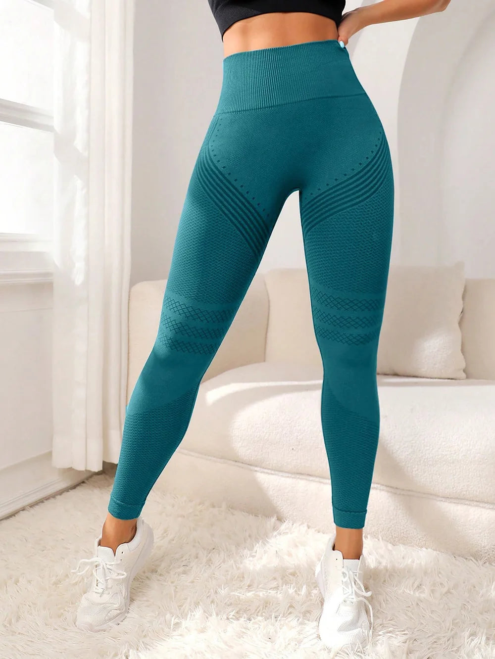 Legging para treino sem costura e levanta bumbum
